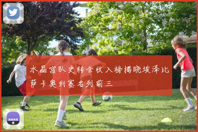 水晶宫队史转会收入榜揭晓埃泽比萨卡奥利塞名列前三