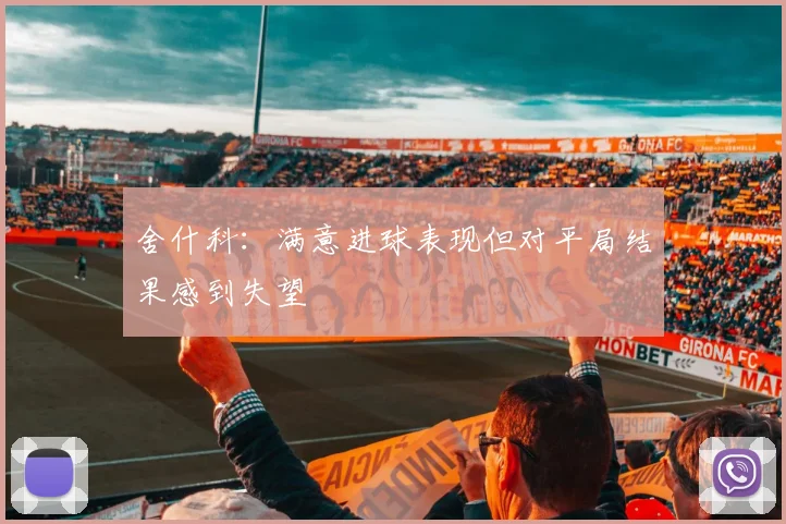 舍什科：满意进球表现但对平局结果感到失望