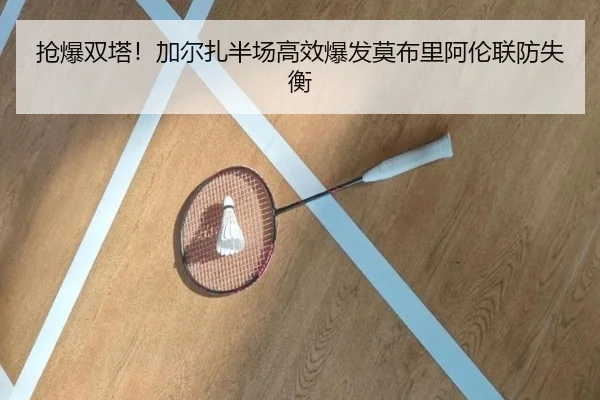 抢爆双塔！加尔扎半场高效爆发莫布里阿伦联防失衡（IMSPORTS）